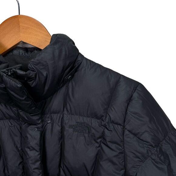 The North Face Gotham Parka Women's Winter Black 550 Down Puffer Jacket M - Picture 3 of 5